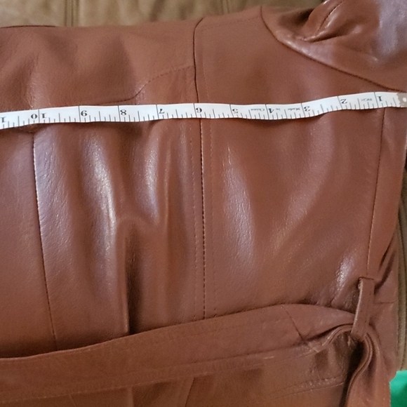 Wilson Caramel size 16 trench coat Vintage - Picture 6 of 7